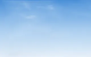 Summer Blue II — light blue and white sky background, variation II
