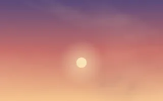 Sunset Drama II Sunset Drama II — dark purple, orange and beige sky background, variation II