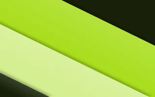 Acid Lime Color Block — dark green and black slanted background