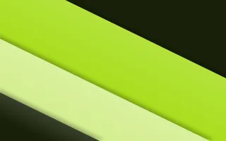 Acid Lime Color Block II — dark green and black slanted background, variation II