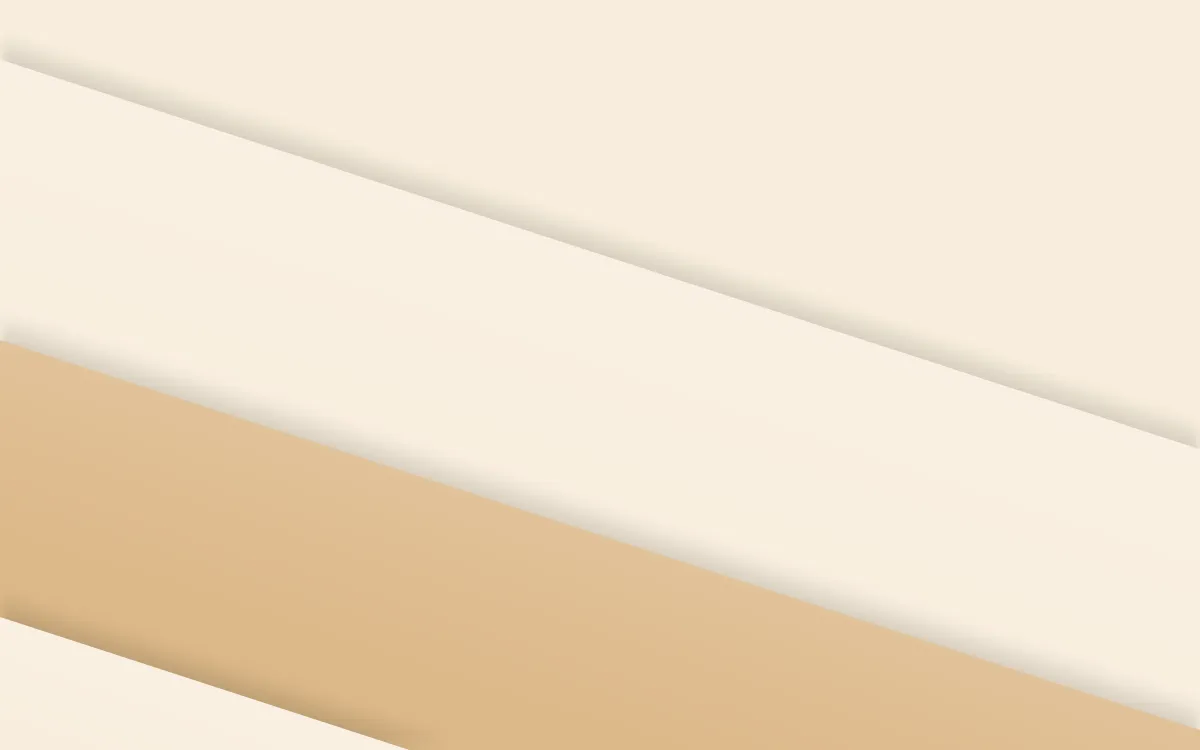 Bronze Modern Tonal Panels — light beige and orange slanted background