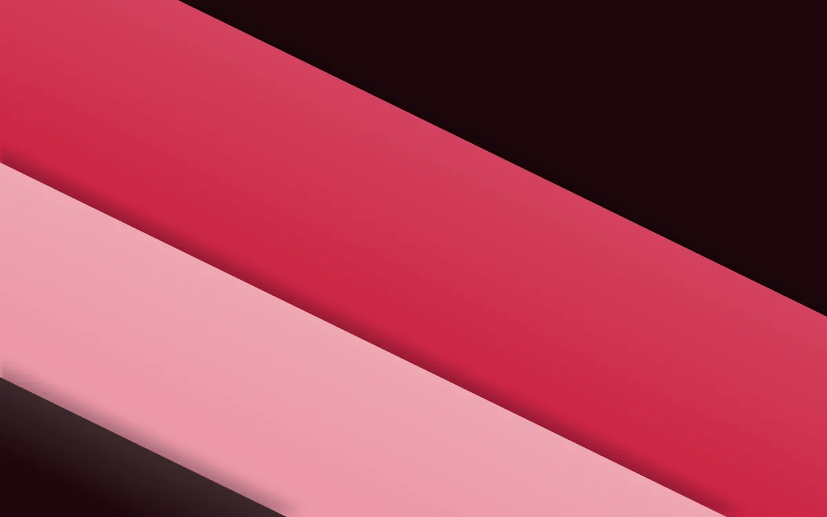 Cherry Noir Color Block — dark red and black slanted background