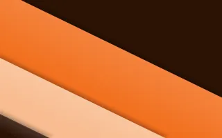 Clementine Color Block III — dark orange and black slanted background, variation III
