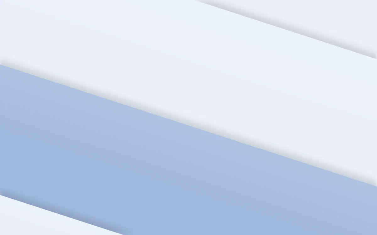 Denim Bold Tonal Panels — light white and blue slanted background