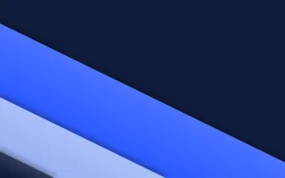 Klein Color Block — dark blue slanted background