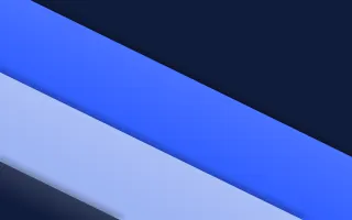 Klein Color Block II — dark blue slanted background, variation II