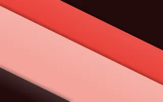 Signal Red Color Block II — dark red and black slanted background, variation II