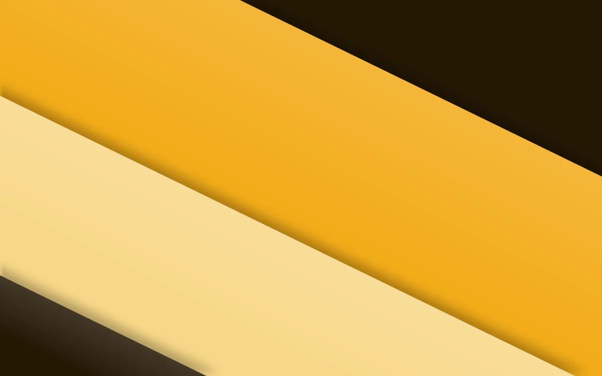 Solar Color Block — dark gold, black and yellow slanted background