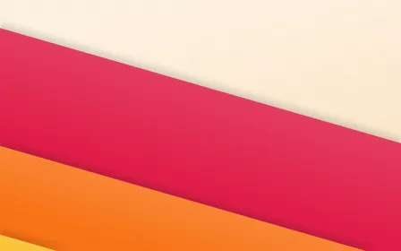 Sunset Cuts — colourful red, gold and beige slanted background