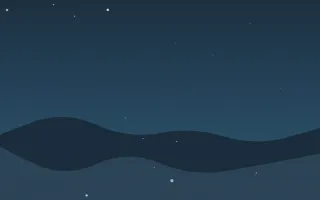 Aurora Snowfield III — dark blue snow background, variation III