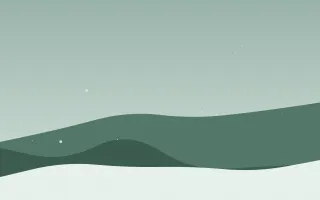 Fir Lane — light green, grey and white snow background