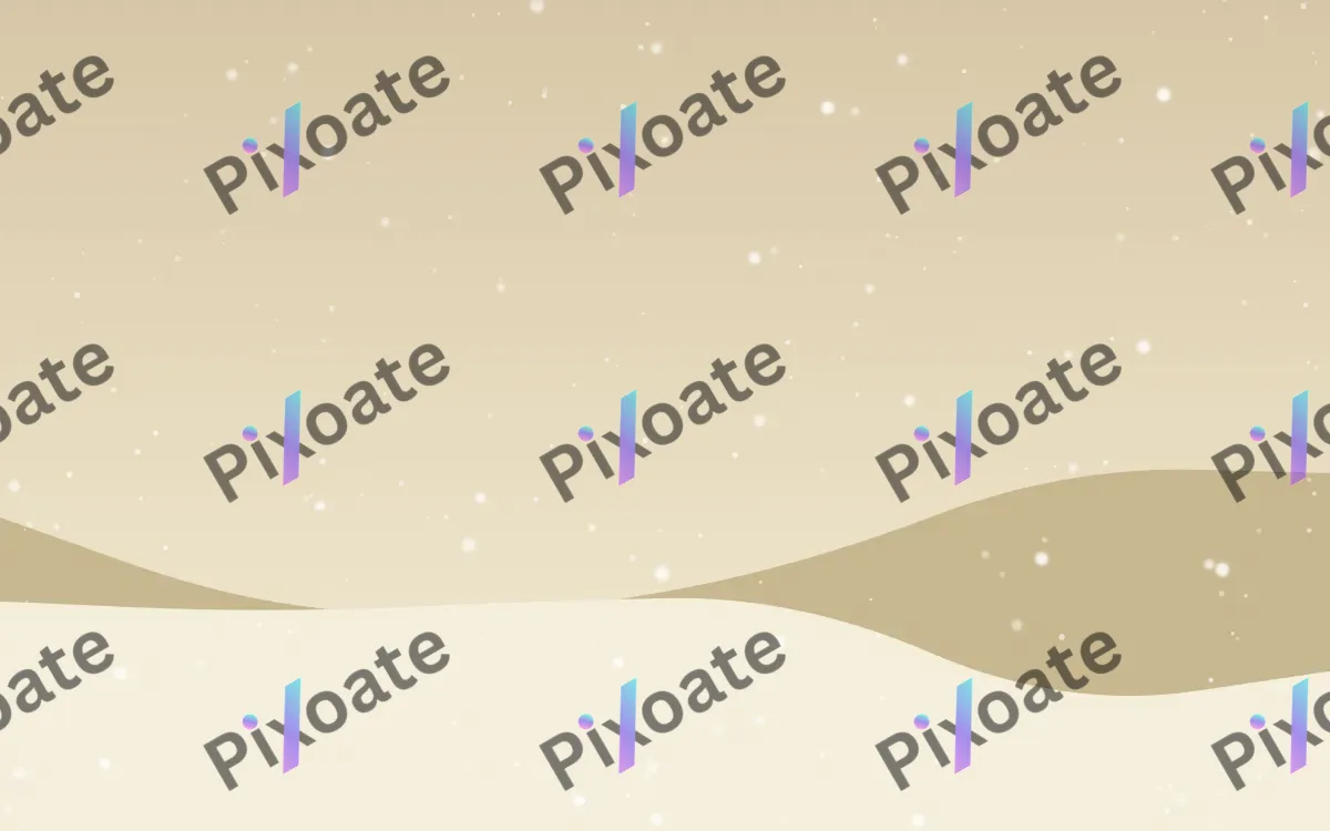 Golden Frost — light beige snow background