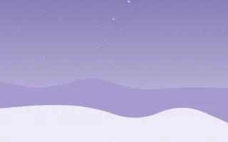 Lavender Snow — light blue, purple and white snow background
