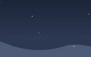 Midnight Snowfall II — dark blue snow background, variation II