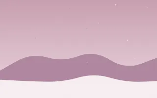 Rose Winter — light pink and white snow background