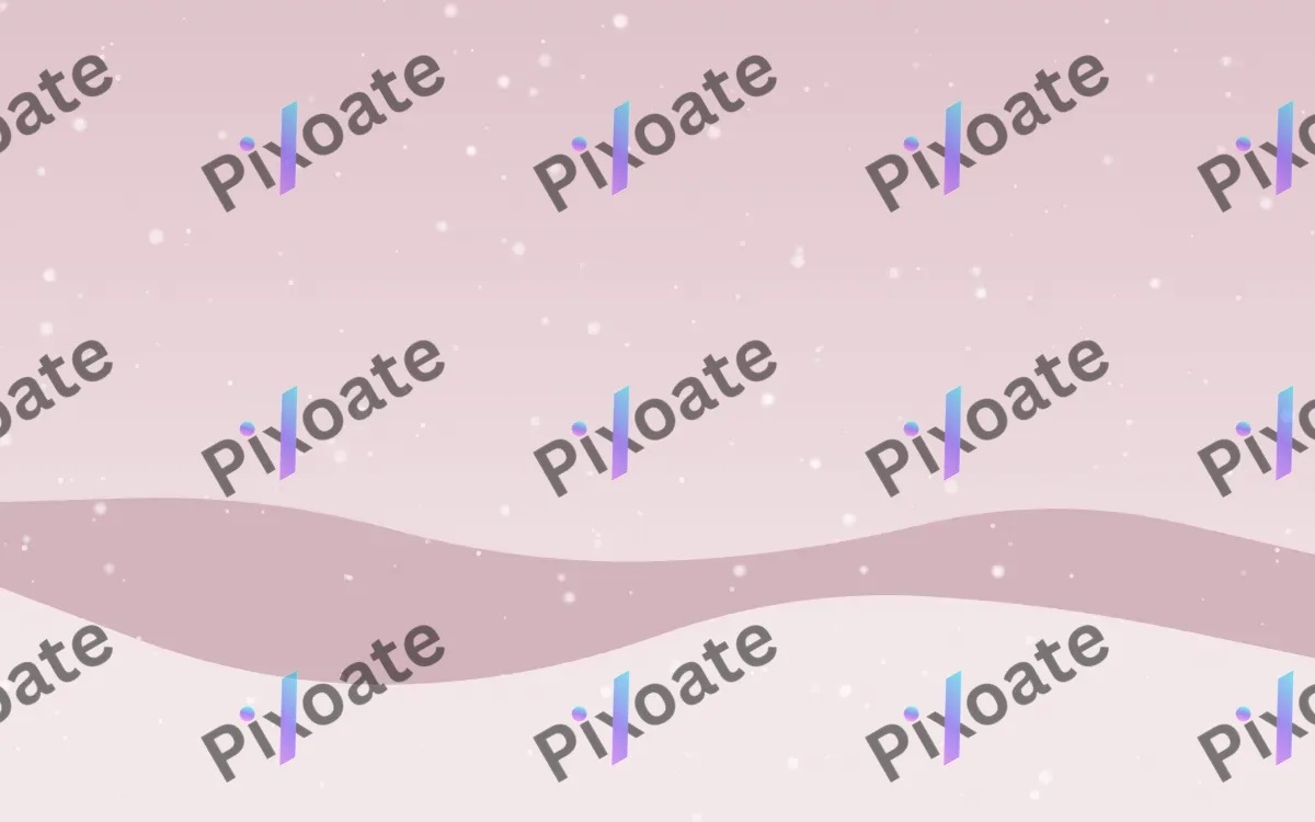 Rosy Winter — light pink and white snow background