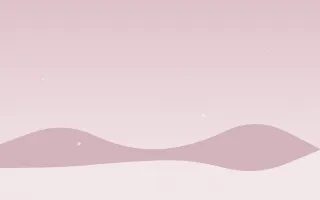 Rosy Winter II — light pink and white snow background, variation II