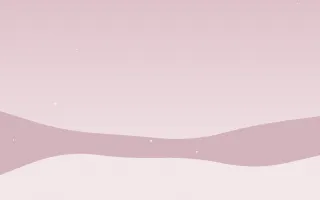 Rosy Winter III — light pink and white snow background, variation III