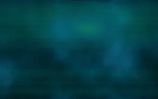 Aurora Veil II Aurora Veil II — dark black, green and blue space background, variation II