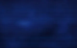 Deep Indigo III — dark black and blue space background, variation III