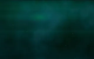 Emerald Void — dark black, green and teal space background