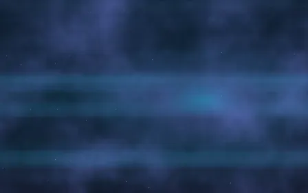 Ice Nebula — dark black and blue space background