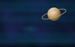 Planet Rise II Planet Rise II — dark black, teal and blue space background, variation II