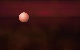 Red Planet II Red Planet II — dark black, pink and brown space background, variation II