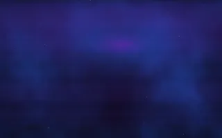 Violet Galaxy — dark black, purple and blue space background