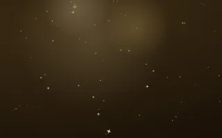 Champagne Sparkle II — dark brown, yellow and gold sparkle background, variation II
