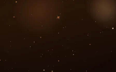 Copper Spark — dark black and orange sparkle background