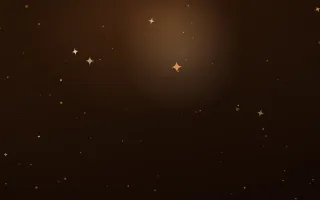 Copper Spark III Copper Spark III — dark black and orange sparkle background, variation III
