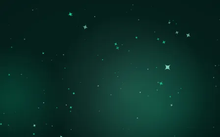 Cyber Mint Glitterfall — dark black and green sparkle background