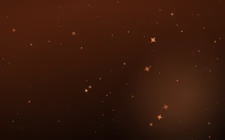 Emberline Glints — dark brown, orange and black sparkle background