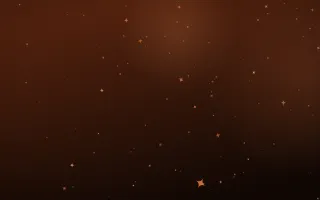 Emberline Glints II — dark brown, orange and black sparkle background, variation II