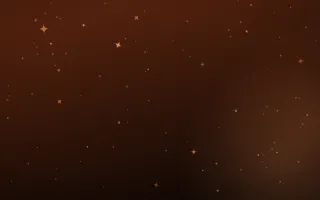 Emberline Glints III — dark brown, orange and black sparkle background, variation III