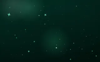 Emerald Shine Emerald Shine — dark black and green sparkle background