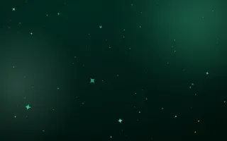 Emerald Shine III Emerald Shine III — dark black and green sparkle background, variation III