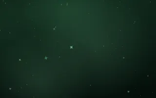 Everglade Dust — dark green and black sparkle background