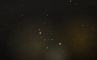 Gold Glitter Night III Gold Glitter Night III — dark black, yellow and gold sparkle background, variation III