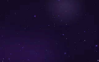 Grape Soda Glitterfall III — dark black and purple sparkle background, variation III