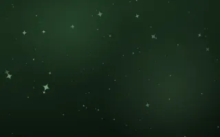 Moss Hollow Glints — dark green and black sparkle background