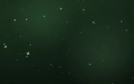 Moss Hollow Glints — dark green and black sparkle background