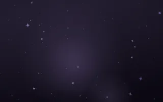 Nightshade Dust — dark purple and black sparkle background