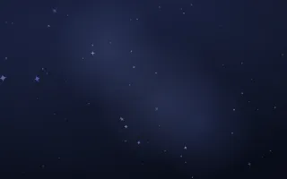Noctis Dust III — dark blue and black sparkle background, variation III