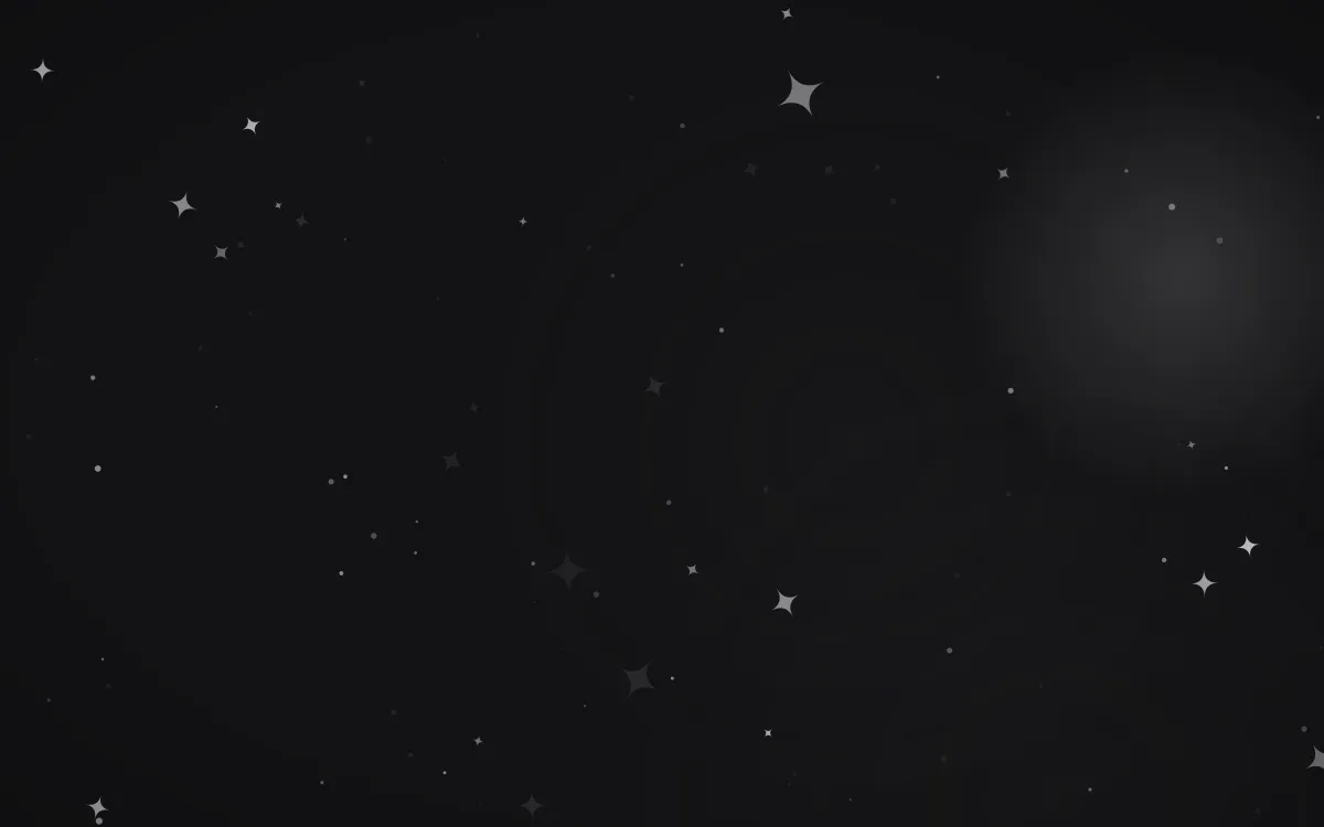 Noir & Blanc Glitterfall — dark black and grey sparkle background