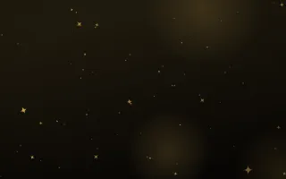 Onyx Gilt Dust II — dark black and gold sparkle background, variation II