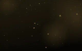 Onyx Gilt Dust III — dark black and gold sparkle background, variation III