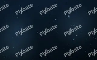 Polaris Dust — dark blue and black sparkle background