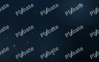Polaris Dust II — dark blue and black sparkle background, variation II